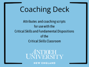 Classroom Coaching Deck